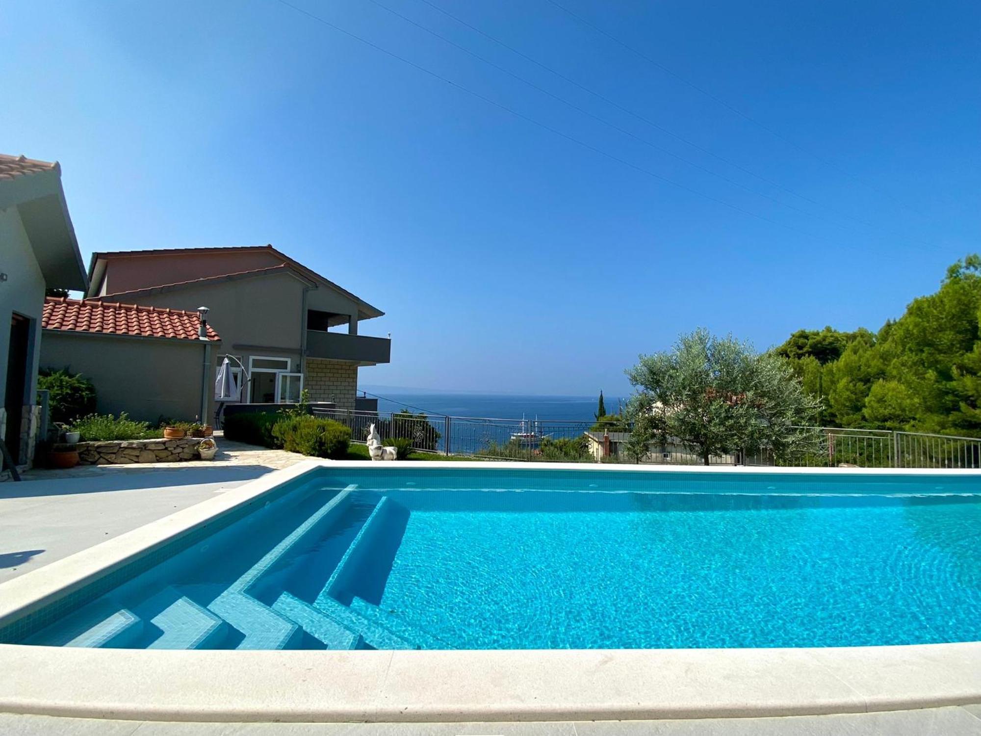 Luxury Sea View Apartment Jesenice (Split-Dalmatia) Exterior foto